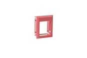 Gniazda i skrzynki - Leviton Insert frame leviton keystone red for dk outlet - MMCDSIJA1