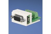Gniazda i skrzynki - PANDUIT D-sub connector 15 pin hd white - CMD15HDWHY