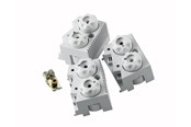 Rozdzielnice i szafy sterownicze - ABB Pk fuseholder left 2xe33 - 2CEA000042R0407