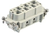 Rózne produkty elektryczne - Harting Han HSB 06 pos female insert screw - 09310062701