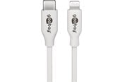 Kabel USB - Pro USB-C <-> Lightning - 1m - Biały - 4040849394461