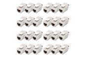 Akcesoria sieciowe - DIGITUS CAT 6A Shielded Keystone Jack (24-Pack) - DN-93615-24