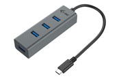 USB hub - I-Tec USB-C 3.1 Metal HUB - 4-Port USB 3.0 - Bus powered - Overcurrent protection USB hub - 4 - USB 3.2 - Szary - C31HUBMETAL403
