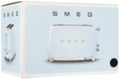 Toster - SMEG Toster 50's Style - TSF01BLEU