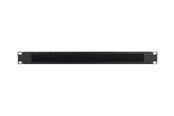 Szafa rack - Inter-Tech 19" Platte m. Bürste 1HE bk | Kabelfü - 88887151