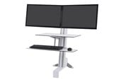 Uchwyt na monitor - Ergotron WorkFit-S Dual Workstation with Worksurface Standing Desk - 33-349-211