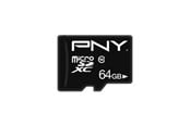 Karta pamieci - PNY Performance Plus MicroSD/SD - 64GB - P-SDU64G10PPL-GE