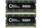 RAM - CoreParts Memory - DDR2 - 4 GB: 2 x 2 GB - SO-DIMM 200-pin - unbuffered - MMG2491/4GB