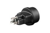 Kable - rózne - MicroConnect Connect Universal adapter US/Schuko - power connector adaptor - PETRAVEL3