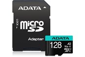 Karta pamieci - A-Data Premier Pro MicroSD/SD V30S - 100MB/s - 128GB - AUSDX128GUI3V30SA2-RA1