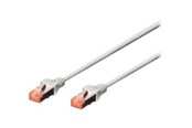 Kabel sieciowy - DIGITUS CAT 6 S-FTP. Cu. LSZH AWG 27/7. 3 m. Grey - Szary - 3m - DK-1644-030
