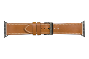 Smartwatch - akcesoria - dbramante1928 Copenhagen - Watch Strap 44mm - Tan/Space Grey - AW44GTSG1031
