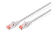 Kabel sieciowy - DIGITUS CAT 6 S-FTP Patch Cord - 0.25m - Szary - 0.25m - DK-1644-0025