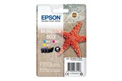 Tusz, toner i materiał eksploatacyjny - Epson 603 Multipack - 3-pack - yellow cyan magenta - original - ink cartridge - C13T03U54010