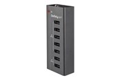 Tablet - Adapter & Ładowarka - StarTech.com 7 Port USB Charging Station with 5x 1A Ports and 2x 2A Ports charging strip - + AC power adapter - ST7C51224EU