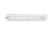 Akcesoria sieciowe - DIGITUS DN-91419 - 12-Port Modular Patch Panel - DN-91419