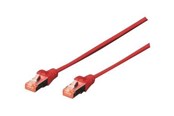 Kabel sieciowy - DIGITUS CAT 6 S/FTP Patchk..5m.rot - Czerwony - 5m - DK-1644-050/R