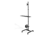 Uchwyt na monitor - DIGITUS Mobile Workstation (Monitor Mount PC Holder) - DA-90374