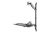 Uchwyt na monitor - DIGITUS Sit-Stand Workstation Wall Mount - DA-90372