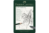 Przybory do pisania i rysowania - Faber-Castell Set Pitt Graphite tin small - 112972