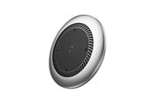 Telefon - Adapter i Ładowarka - Baseus Whirlwind Wireless Quick Charger for Smartphones with QI - Silver - CCALL-XU0S