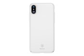 Telefon - Pokrowiec i etui - Baseus Thin Case for iPhone X/XS - White - WIAPIPHX-ZB02