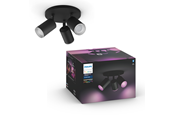 Inteligentny dom - Philips Hue Fugato Plate/Spiral 3x5.7W Spots - Black - 929003810101