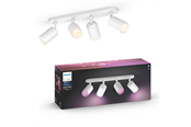 Inteligentny dom - Philips Hue Fugato Plate/Spiral 4x5.7W Spots - White - 929003810501