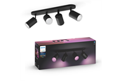 Inteligentny dom - Philips Hue Fugato Plate/Spiral 4x5.7W Spots - Black - 929003810201