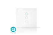 Inteligentny dom - Nedis SmartLife Wall Switch - WIFIWC10WT
