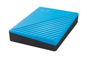 Dysk zewnętrzny - WD My Passport - Zewnętrzny dysk - 4TB - Niebieski - WDBPKJ0040BBL-WESN