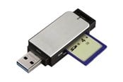 Karta pamięci - adapter i czytniki kart - Hama card reader - USB 3.0 - 00123900