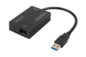 Adapter Sieciowy  (karta sieciowa, serwer druku, itp.) - DIGITUS USB3.0 Gigabit SFP Network Adapter - DN-3026
