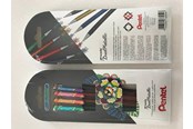 Przybory do pisania i rysowania - Pentel K110-4COL Dual Metallic Roller - K110-4COL