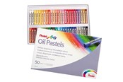 Materialy hobbystyczne - Pentel PHN4-50 oil pastel Art Design - PHN4-50