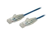 Kabel sieciowy - StarTech.com 2m CAT6 Cable - Blue Slim CAT6 Patch Cord - Snagless - LSZH - patch cable - 2 m - blue - Niebieski - 2m - N6PAT200CMBLS