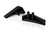 Wentylator obudowy - Noctua NA-SAVP3 chromax.black Anti-Vibration - Ramka chłodzenia tłumiąca hałas - Czarny - NA-SAVP3.black
