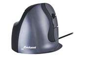 Myszka - Bakker Elkhuizen Evoluent D - mouse - USB - Vertical mouse - Optyczny - 6 - Szary - BNEEVRD