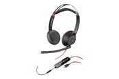 Słuchawki, zestaw słuchawkowy - Poly Blackwire C5220 USB-C - 207586-01
