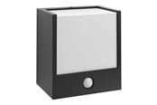 Lampy - Philips Macaw wall lantern black 1x3.5W 230V - 915004989101
