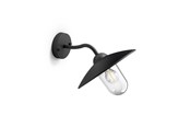 Lampy - Philips Hammock wall lantern black 1x60W 230V - 915005308601