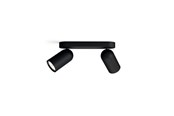 Lampy - Philips PONGEE bar/tube black 2xNW - 915005531001