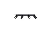 Lampy - Philips Pongee szyna punktowa 4xGU10, kolor czarny - 915005531601