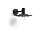 Lampy - Philips Skua zewnętrzna lampa ścienna, czarna - 915005553401