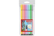 Materialy hobbystyczne - STABILO PEN 68 set of 8 pastel colour pens - 68/8-01