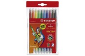 Materialy hobbystyczne - STABILO Fibre-tip pen and fineliner in one - 222/10-01