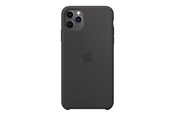 Telefon - Pokrowiec i etui - Apple iPhone 11 Pro Max Silicone Case - Black - MX002ZM/A