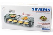 Urządzenia kuchenne - inne - SEVERIN RG 9645 - raclette/grill/hot stone - black - RG 9645