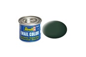 Model do sklejania i skladania - Revell enamel paint # 68-dark green Matt - 32168