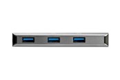 USB hub - StarTech.com 3Pt USB-C Hub w/ SD Card Reader - 10Gbps - 3x USB-A & 1x USB-C - hub - 3 ports USB hub - 3 - Szary - HB31C3ASDMB